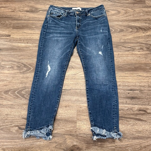 Kan Can Women's Estilo 15/30 Distressed Jeans - Picture 1 of 7